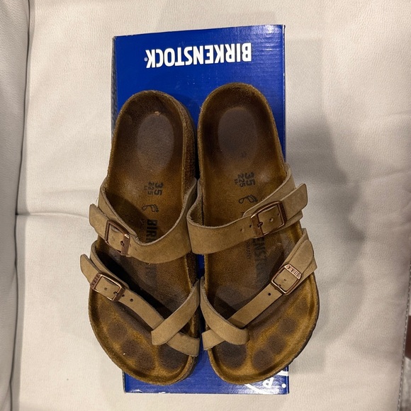 Birkenstock Shoes - Birkenstock Women Sandals - Tobacco Brown